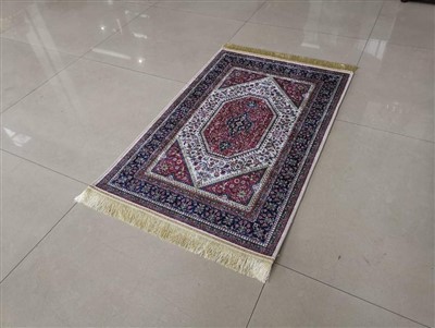 Musalla Polyester Embossed And Printed Prayer Mat